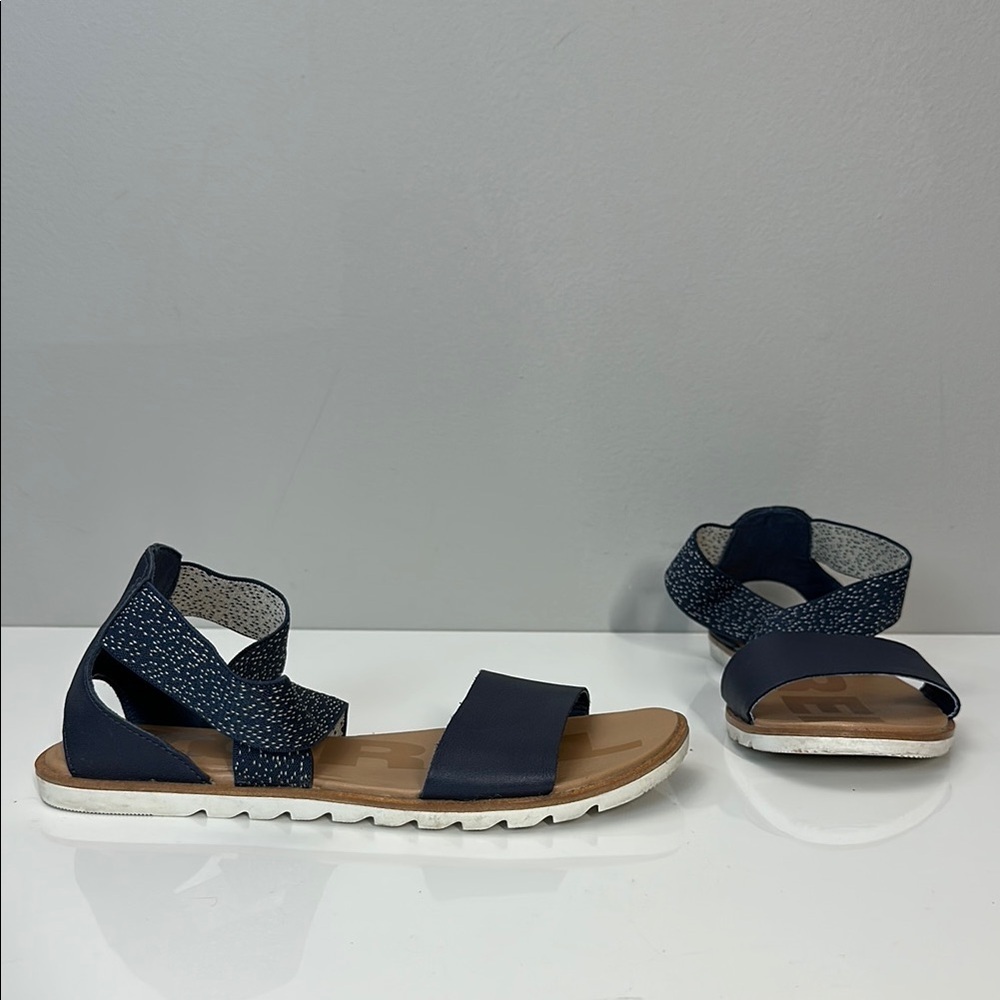 Sorel Ella ll Sandals in Nocturnal Sea Salt Size 7